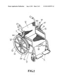 WHEELCHAIR DRIVING APPARATUS diagram and image