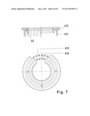 Transitional elements for the transfer of dispersions during processing in     a rotor-stator dispersion machine diagram and image