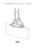 HANDLING SYSTEM FOR A CONTAINER FOR NUCLEAR FUEL ASSEMBLY diagram and image