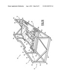 HANDLING SYSTEM FOR A CONTAINER FOR NUCLEAR FUEL ASSEMBLY diagram and image