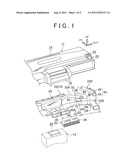 VEHICULAR AIR-CONDITIONING DUCT STRUCTURE diagram and image