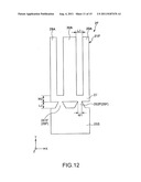 VIBRATING MEMBER, VIBRATING DEVICE, AND ELECTRONIC APPARATUS diagram and image