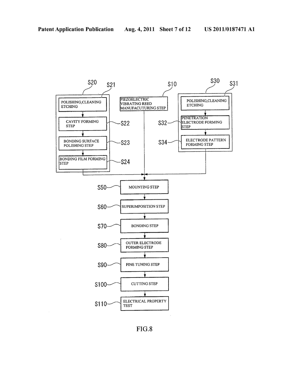 PIEZOELECTRIC VIBRATOR, OSCILLATOR, ELECTRONIC APPARATUS, AND     RADIO-CONTROLLED TIMEPIECE - diagram, schematic, and image 08