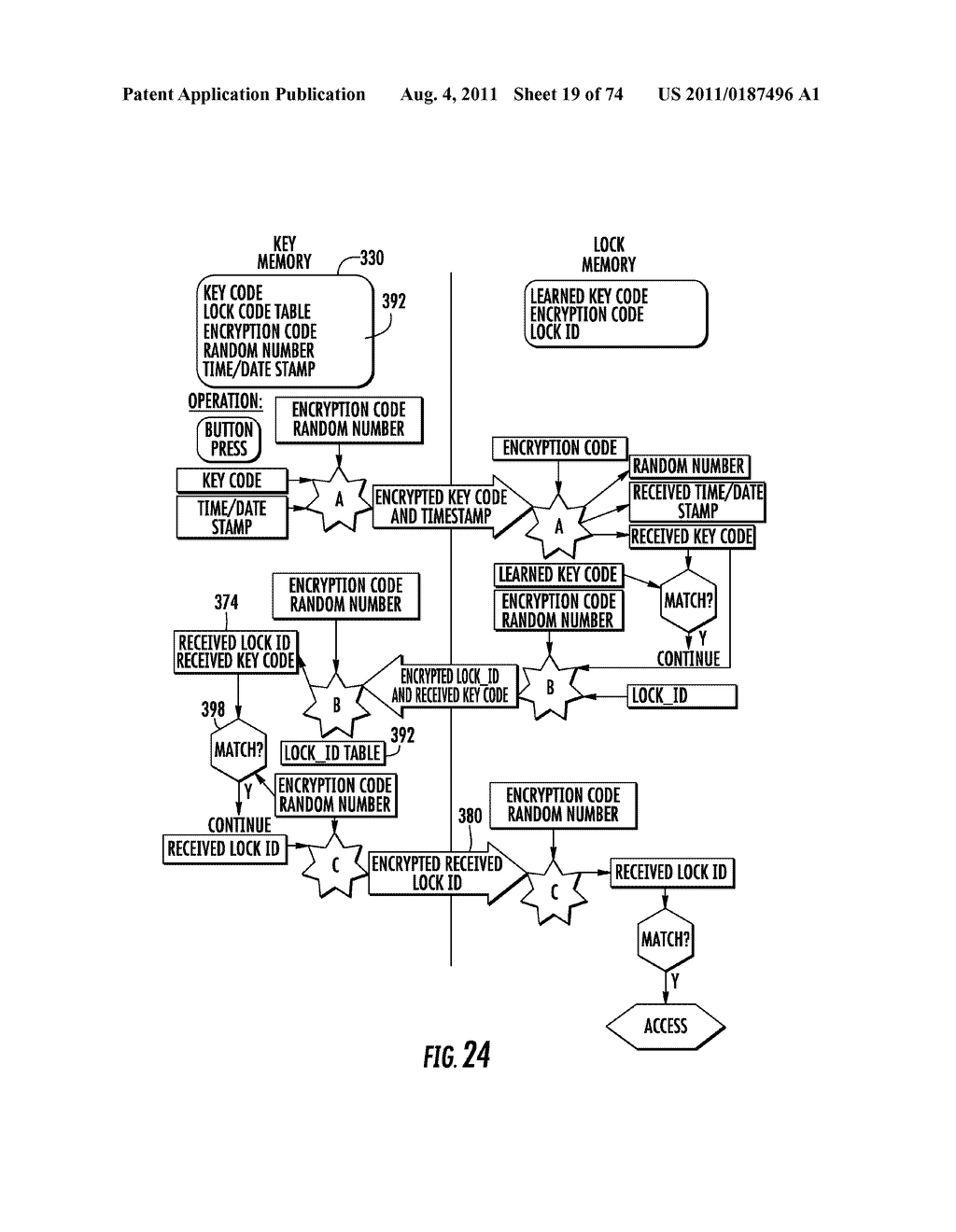 Electronic Access Control Device and Management System - diagram, schematic, and image 20