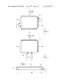 MOBILE TYPE IMAGE DISPLAY DEVICE, METHOD FOR CONTROLLING THE SAME AND     INFORMATION MEMORY MEDIUM diagram and image