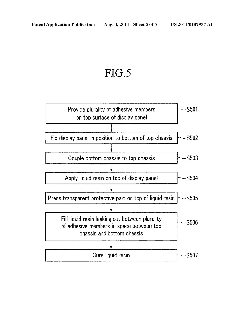 DISPLAY DEVICE AND METHOD FOR MANUFACTURING THE SAME - diagram, schematic, and image 06