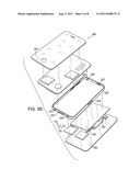 HANDHELD DEVICE ENCLOSURE diagram and image