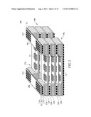 THREE-DIMENSIONAL SOC STRUCTURE FORMED BY STACKING MULTIPLE CHIP MODULES diagram and image