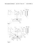 DEVICE FOR LASER-OPTICAL GENERATION OF MECHANICAL WAVES FOR PROCESSING     AND/OR EXAMINING A BODY diagram and image