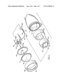 Lamp with cable connector assemblies diagram and image