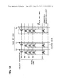 NON-VOLATILE SEMICONDUCTOR MEMORY DEVICE HAVING NON-SELECTED WORD LINES     ADJACENT TO SELECTED WORD LINES BEING CHARGED AT DIFFERENT TIMING FOR     PROGRAM DISTURB CONTROL diagram and image