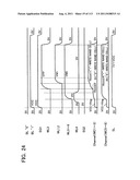 NON-VOLATILE SEMICONDUCTOR MEMORY DEVICE HAVING NON-SELECTED WORD LINES     ADJACENT TO SELECTED WORD LINES BEING CHARGED AT DIFFERENT TIMING FOR     PROGRAM DISTURB CONTROL diagram and image