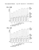 NON-VOLATILE SEMICONDUCTOR MEMORY DEVICE HAVING NON-SELECTED WORD LINES     ADJACENT TO SELECTED WORD LINES BEING CHARGED AT DIFFERENT TIMING FOR     PROGRAM DISTURB CONTROL diagram and image