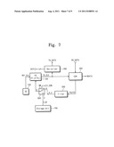 COMMUNICATION SYSTEM COMPENSATING FREQUENCY OFFSET OF AN EXTERNAL     REFERENCE CLOCK GENERATOR, COMPENSATION METHOD THEREOF AND DATA     TRANSCEIVER EQUIPMENT INCLUDING THE COMMUNICATION SYSTEM diagram and image