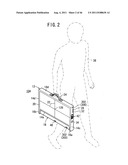 Radiographic image capturing apparatus and radiographic image capturing     system diagram and image