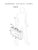 Radiographic image capturing apparatus and radiographic image capturing     system diagram and image