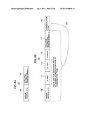 Communication terminal using a temporary network key for assembling a     secure communication frame diagram and image