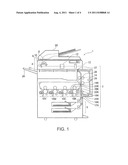 IMAGE FORMING APPARATUS AND A COLOR MATERIAL CONTROLLING METHOD diagram and image