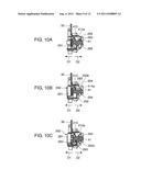 SHUTTER OPENING/CLOSING MECHANISM AND IMAGE FORMING APPARATUS PROVIDED     WITH THE SAME diagram and image