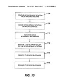 MOVABLE METERING SKIVE FOR A DEVELOPMENT STATION OF A REPRODUCTION     APPARATUS diagram and image