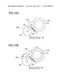 Fixing Device Having Adjustment Mechanism for Adjusting Sheet Discharging     Direction diagram and image