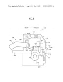 Fixing Device Having Adjustment Mechanism for Adjusting Sheet Discharging     Direction diagram and image