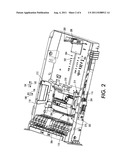 PRINT SYSTEM WITH LINEAR ENCODER FOR TRAY PRINT MEDIA SIZING diagram and image