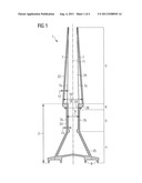 SUPPORT STRUCTURE FOR SUPPORTING AN OFFSHORE WIND TURBINE diagram and image