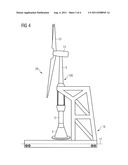 SUPPORT STRUCTURE FOR SUPPORTING AN OFFSHORE WIND TURBINE diagram and image