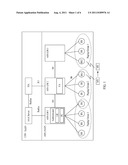 Paging group network and method for updating mobile station locations diagram and image