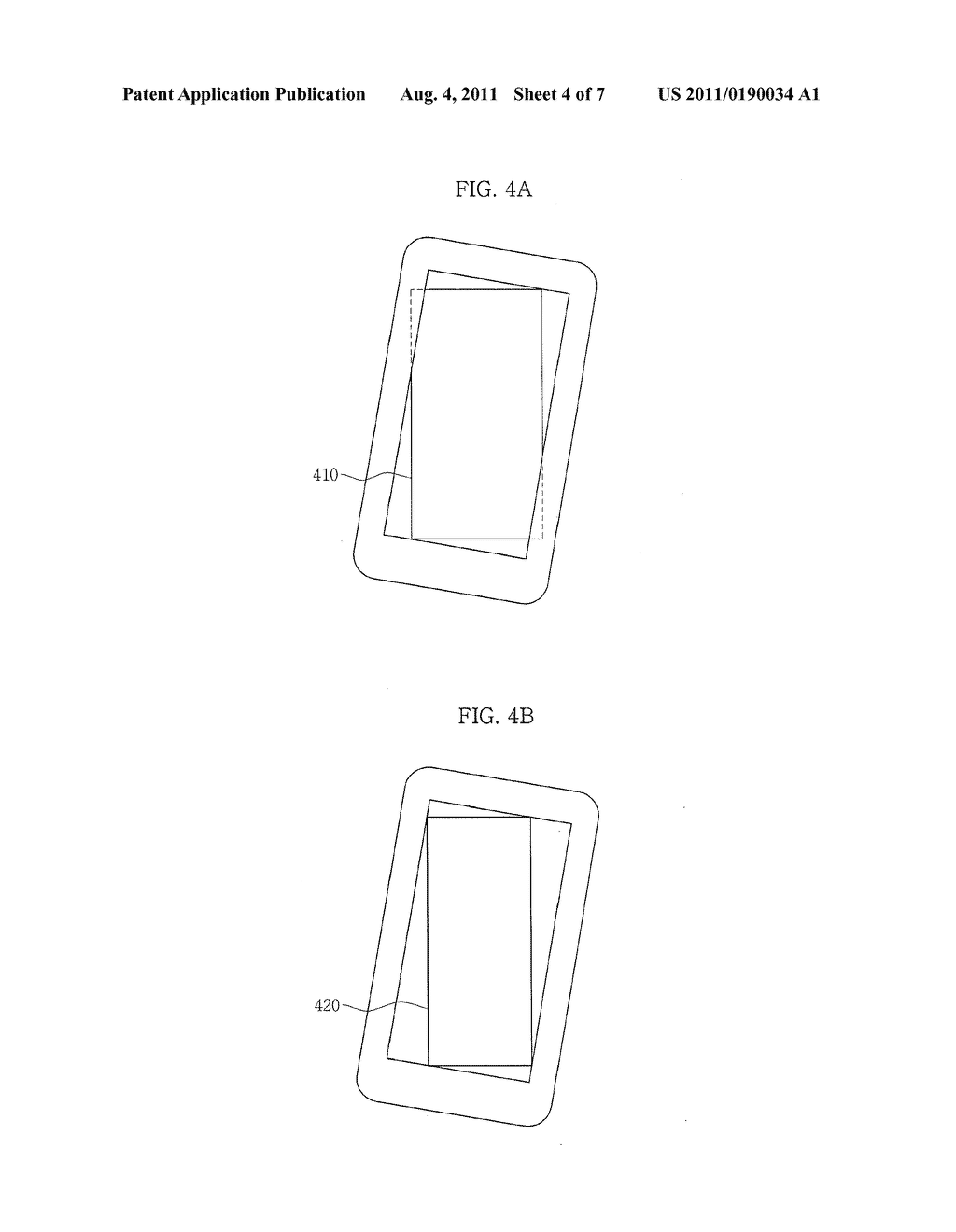 MOBILE TERMINAL AND METHOD FOR DISPLAYING INFORMATION - diagram, schematic, and image 05