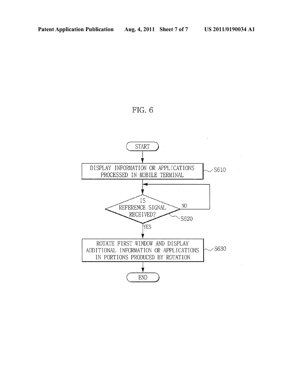 MOBILE TERMINAL AND METHOD FOR DISPLAYING INFORMATION - diagram, schematic, and image 08