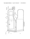 Living body pressing device, method of manufacturing same, and blood     pressure measuring device diagram and image