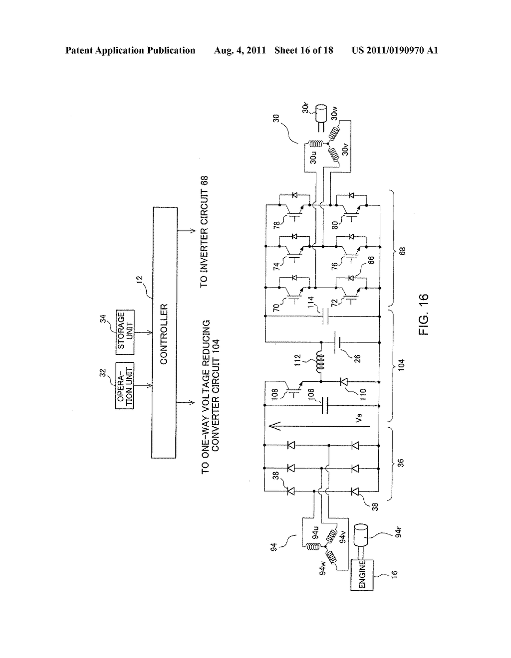 POWER GENERATION DEVICE EQUIPPED ON VEHICLE - diagram, schematic, and image 17