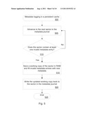 Managing Metadata and Page Replacement in a Persistent Cache in Flash     Memory diagram and image