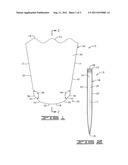 SLEEVE WITH ANGULAR ARCUATE LOWER END diagram and image