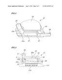 COOLING STRUCTURE, ELECTRONIC DEVICE USING SAME, AND COOLING METHOD diagram and image