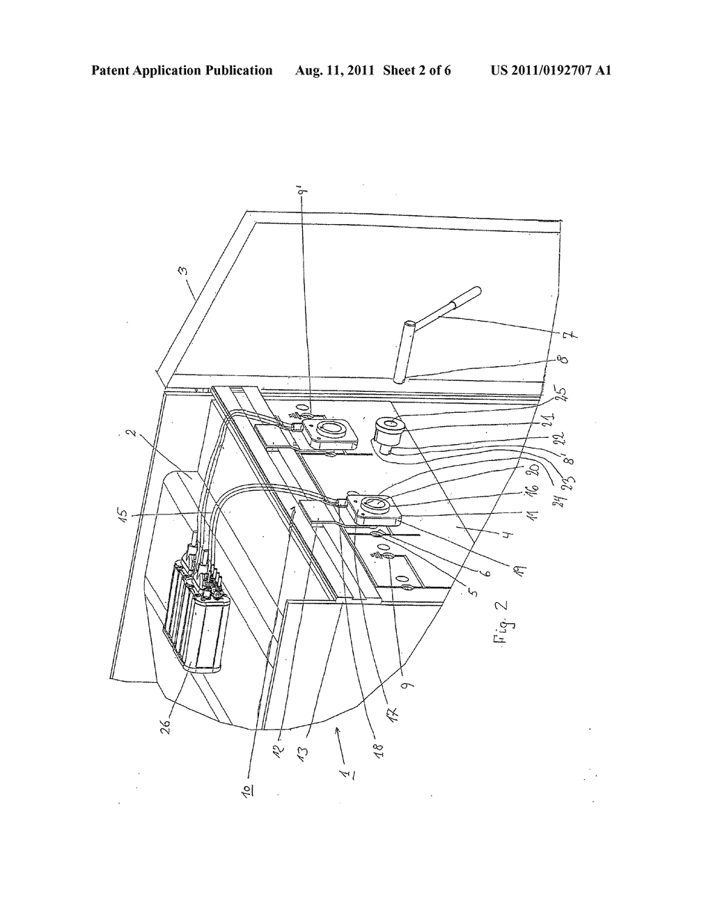 Motor operator for switchgear for mains power distribution systems - diagram, schematic, and image 03