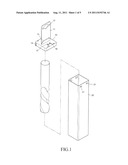 SECURE HANGING STRUCTURE OF TOOL CASE diagram and image