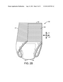 Package of Disposable Absorbent Pants diagram and image