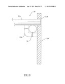 Shelf bracket for goods shelves diagram and image