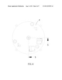 Angle Adjustment Device for a Vehicle Rear View Mirror diagram and image