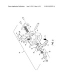 LATCHING MECHANISM FOR HOLDING A REMOVABLE COMPONENT IN A MOUNT diagram and image