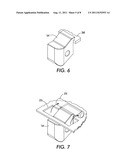 LATCHING MECHANISM FOR HOLDING A REMOVABLE COMPONENT IN A MOUNT diagram and image