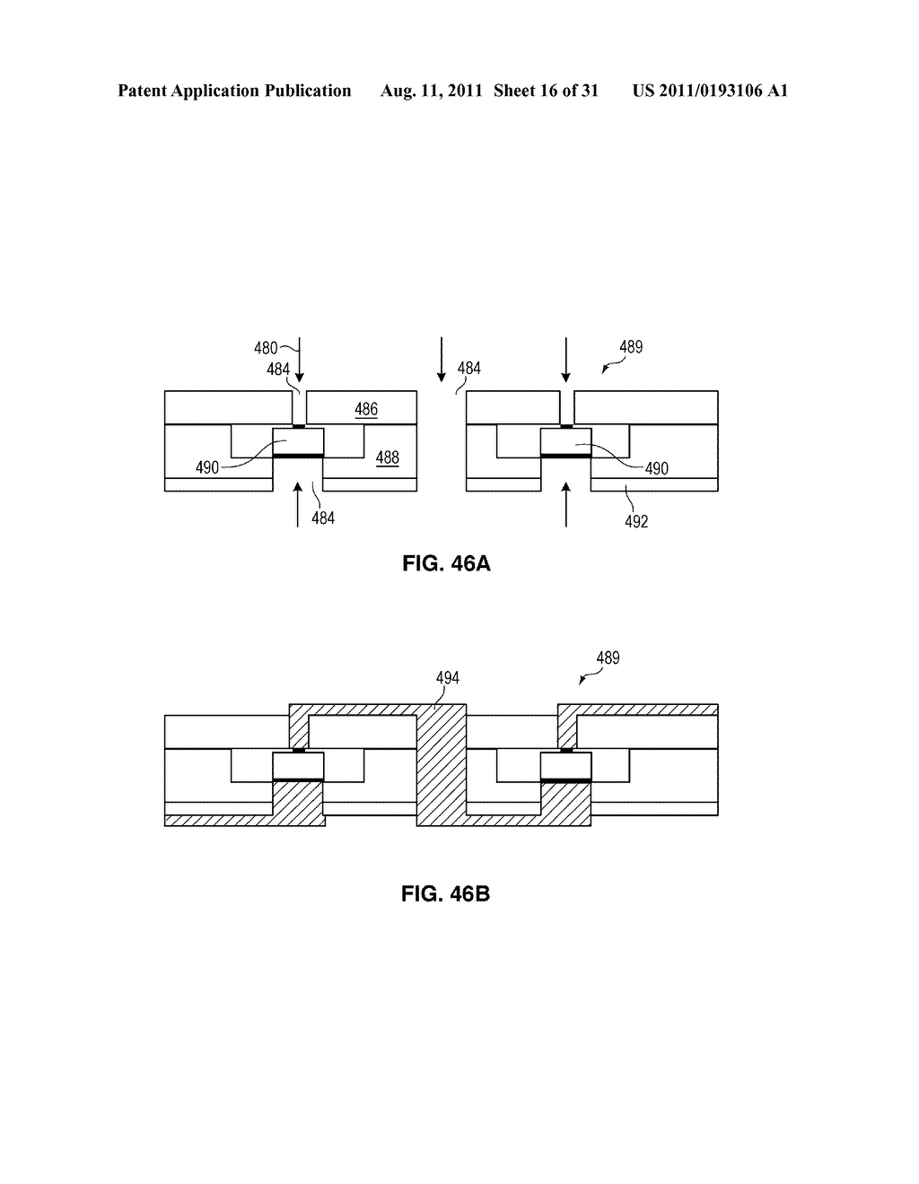 Solid State Light Sheet for General Illumination Having Metal     Interconnector Through Layer for Connecting Dies in Series - diagram, schematic, and image 17