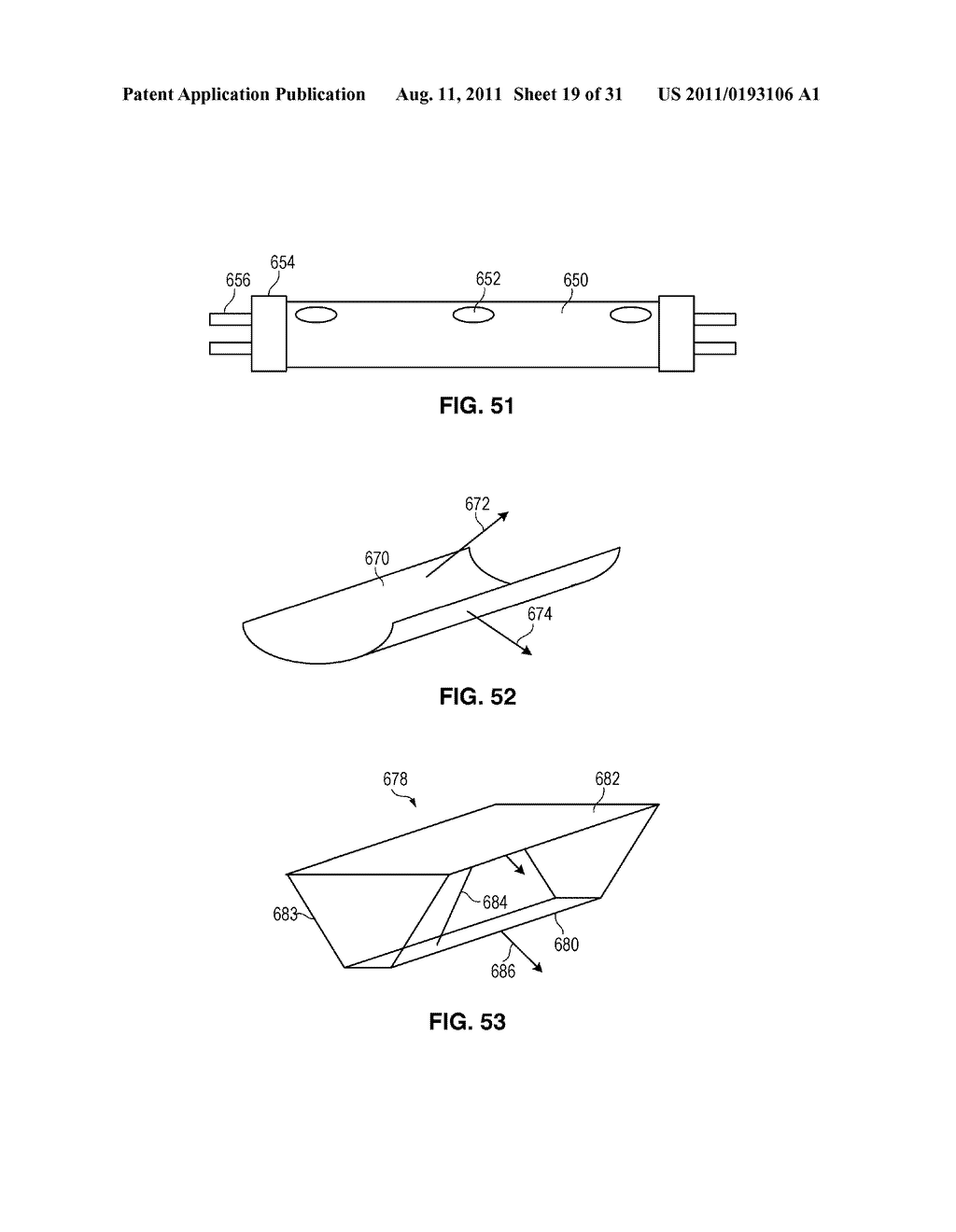 Solid State Light Sheet for General Illumination Having Metal     Interconnector Through Layer for Connecting Dies in Series - diagram, schematic, and image 20