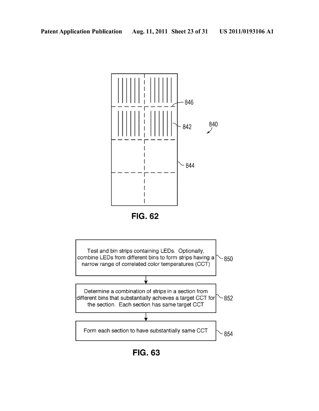 Solid State Light Sheet for General Illumination Having Metal     Interconnector Through Layer for Connecting Dies in Series - diagram, schematic, and image 24