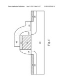 LATERALLY DIFFUSED METAL OXIDE SEMICONDUCTOR TRANSISTOR WITH PARTIALLY     UNSILICIDED SOURCE/DRAIN diagram and image