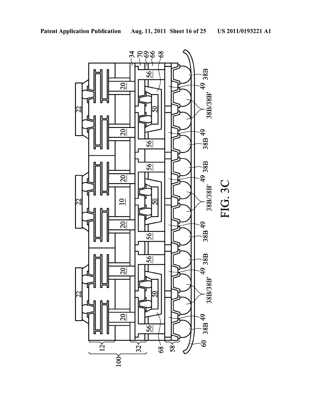 3DIC Architecture with Interposer for Bonding Dies - diagram, schematic, and image 17