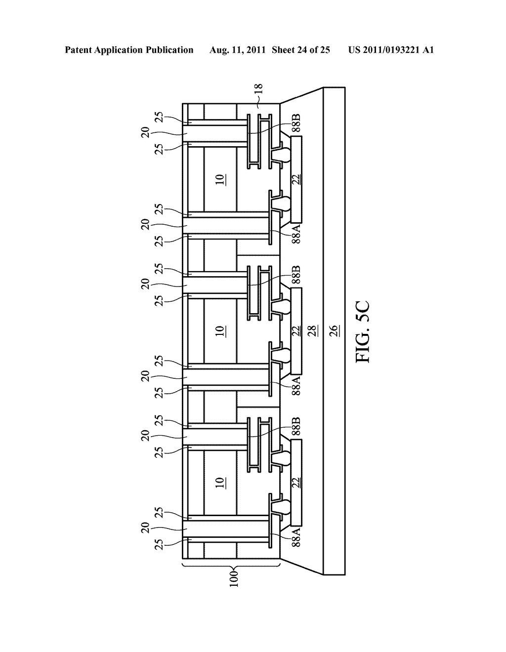 3DIC Architecture with Interposer for Bonding Dies - diagram, schematic, and image 25